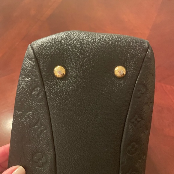Louis Vuitton Ponthieu Handbag Monogram Empriente Leather PM Black - Picture 5 of 7